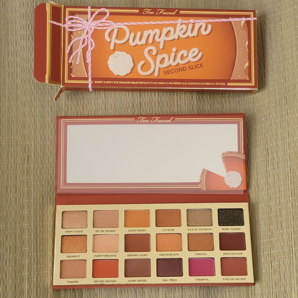 Too Faced Pumpkin Spice Second Slice Eyeshadow Palette